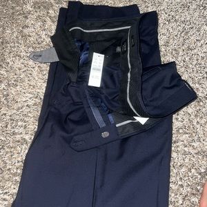 35x32 j crew navy dress slacks